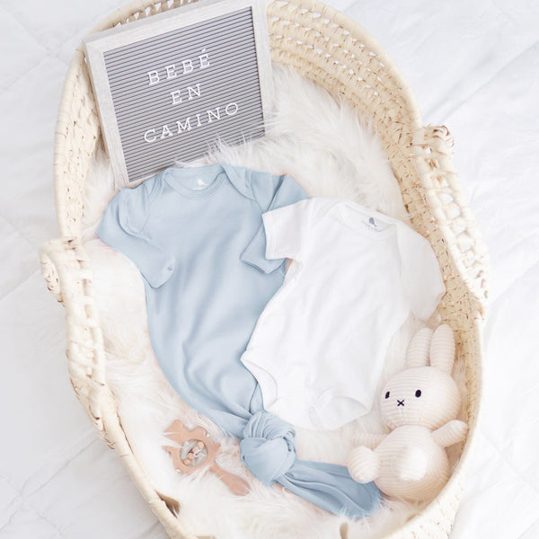 Pijama Nudo en Lavanda - algodon pima certificado GOTS - Mae & Mini
