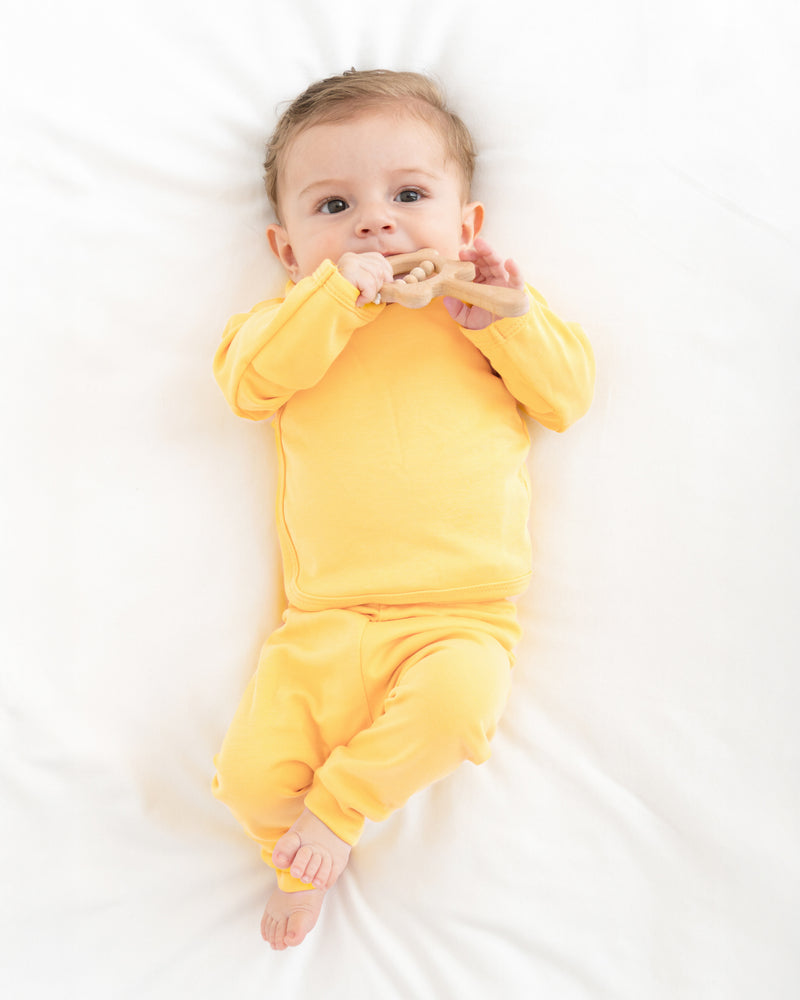 [mm-color:Amarillo Bebé] Set Esenciales en color Amarillo Bebé - set de regalo para bebe