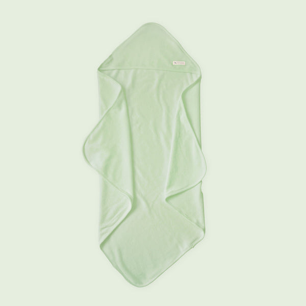 Toalla de Baño con gorro de algodon pima organico para bebe - Mae & Mini - Mae & Mini