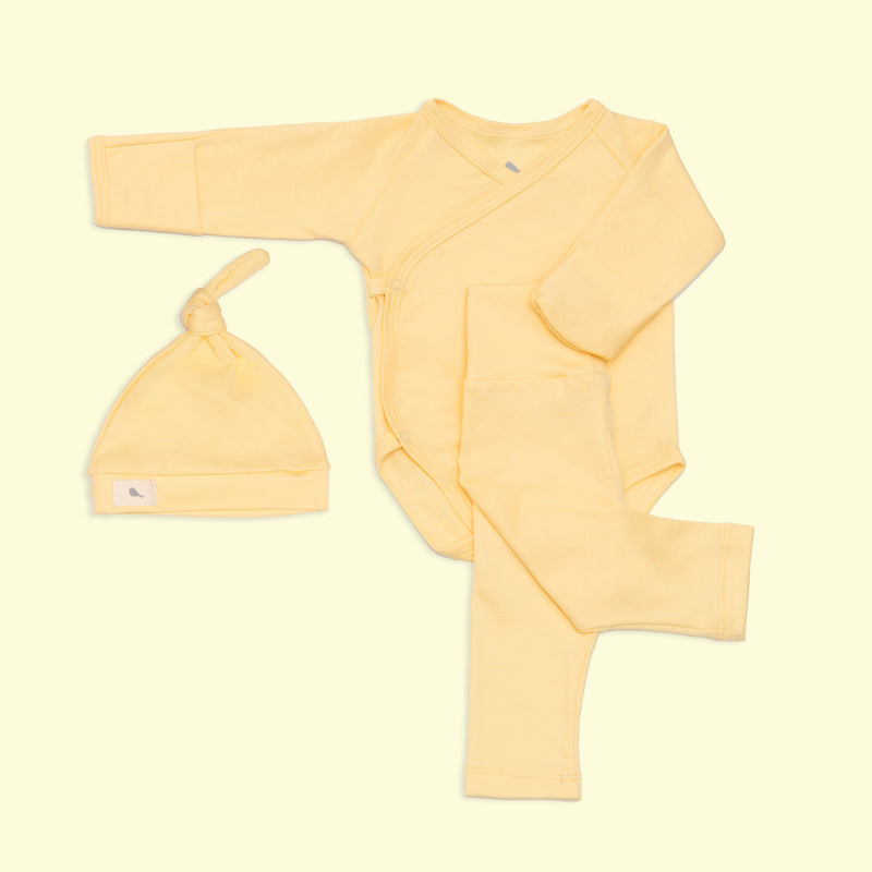 Set Bienvenido a Casa de algodon pima organico para bebe - Mae & Mini