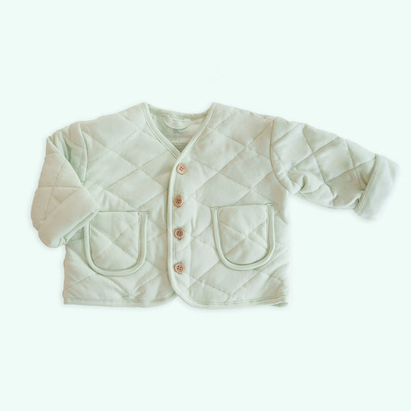Chamarra Acolchada - chamarra para bebe de algodon pima Mae & Mini - Mae & Mini