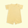 Overol Manga Corta Amarillo Bebe - overol para bebe Mae & Mini