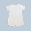 Overol Manga Corta Blanco Nube - overol para bebe Mae & Mini