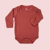 Pañalero Manga Larga - body para bebe de algodon pima Mae & Mini