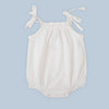 Pañalero de Lazos Blanco Nube - body para bebe Mae & Mini