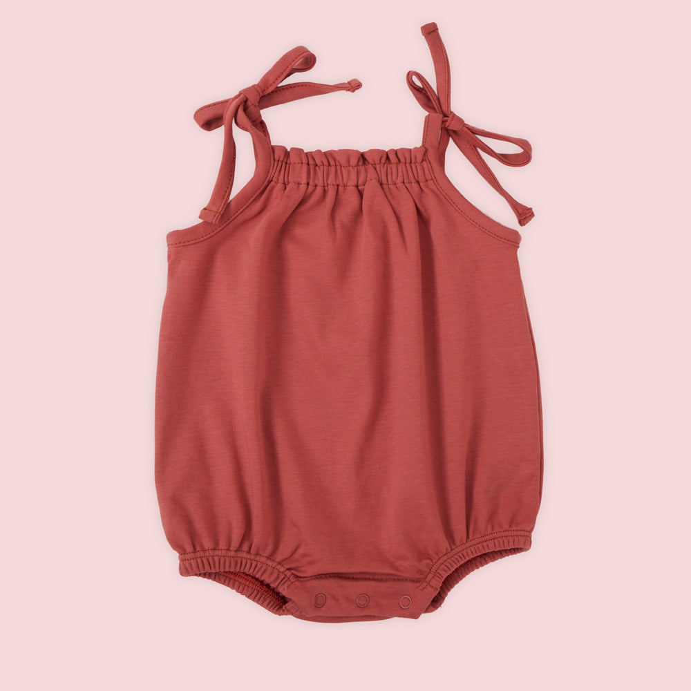 Pañalero de Lazos - body para bebe de algodon pima Mae & Mini
