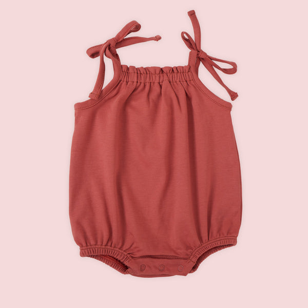 Pañalero de Lazos - body para bebe de algodon pima Mae & Mini - Mae & Mini