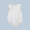 Pañalero de Olanes Blanco Nube - body para bebe Mae & Mini