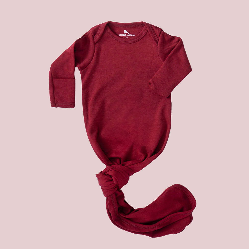 Pijama Nudo en color Rojo Nochebuena