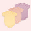 Set de Tres Pañaleros - set de regalo para bebe de algodon pima Mae & Mini