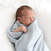 Cobijita Swaddle en Blanco Nube - algodon pima certificado GOTS