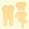 Set de Esenciales Amarillo Bebe - set de regalo para bebe Mae & Mini