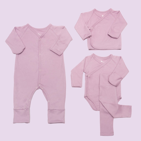 Set de Esenciales de algodon pima organico para bebe - Mae & Mini - Mae & Mini