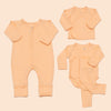 Set de Esenciales - set de regalo para bebe de algodon pima Mae & Mini