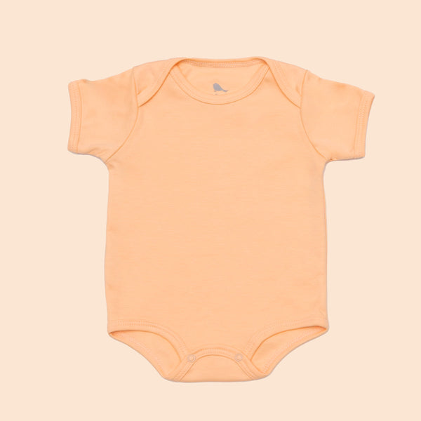 Pañalero Manga Corta en color Blanco Nube - body para bebe - Mae & Mini
