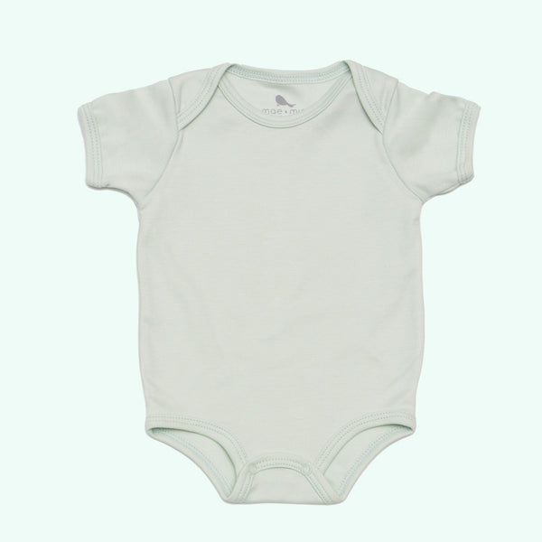 Pañalero Manga Corta de algodon pima organico para bebe - Mae & Mini - Mae & Mini