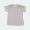 Playerita Manga Corta en color Gris - playera para bebe